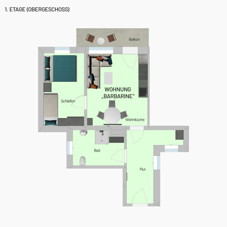 Grundriss Barbarine