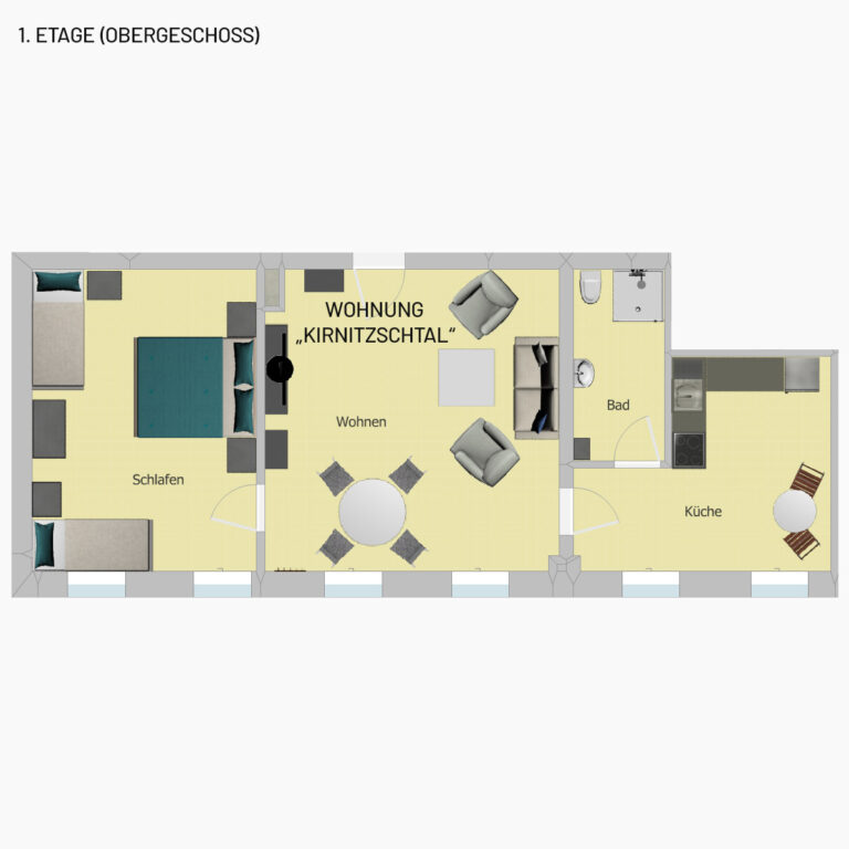 Grundriss Kirnitzschtal