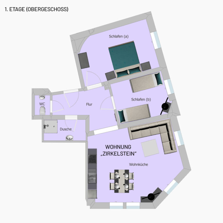 Grundriss Zirkelstein