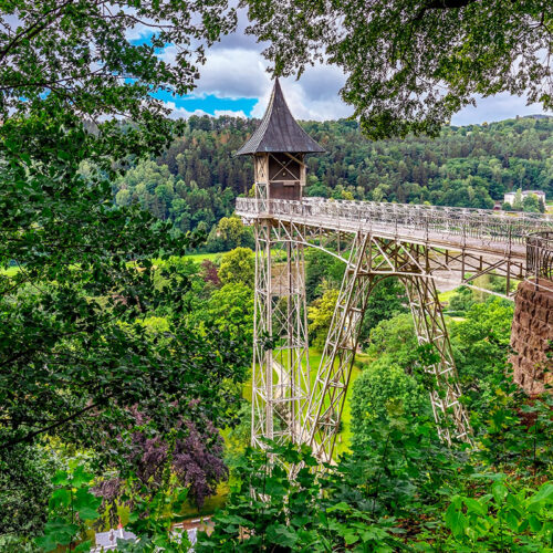 Historischer Aufzug in Bad Schandau