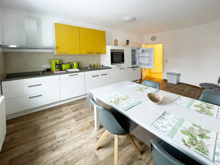 Am Stadtpark-Küche mit Esstisch