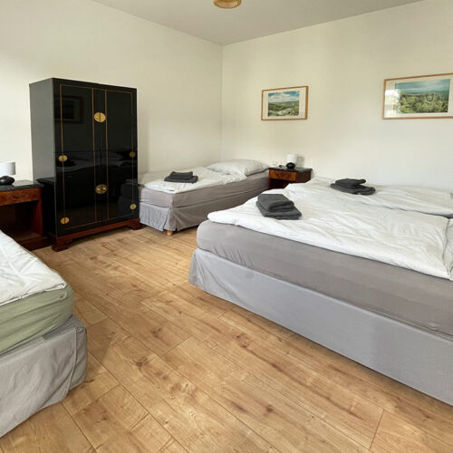 Wohnung Kirnitzschtal - Schlafzimmer mit 4 Betten