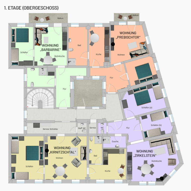 Grund Felsenruh 1. Etage