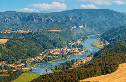 Bad Schandau, Elbtal und Schrammsteine