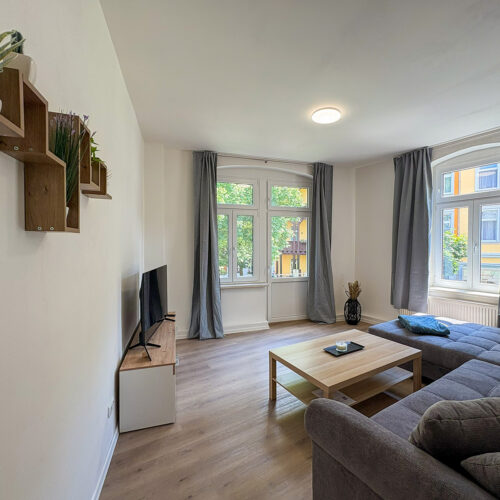 Prebischtor - Wohnzimmer mit Balkon