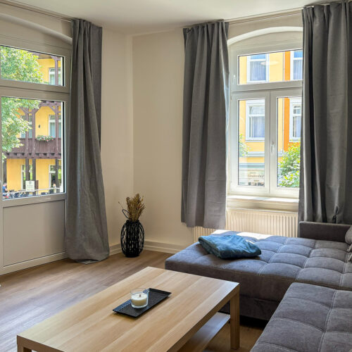 Prebischtor - Wohnzimmer mit Balkon
