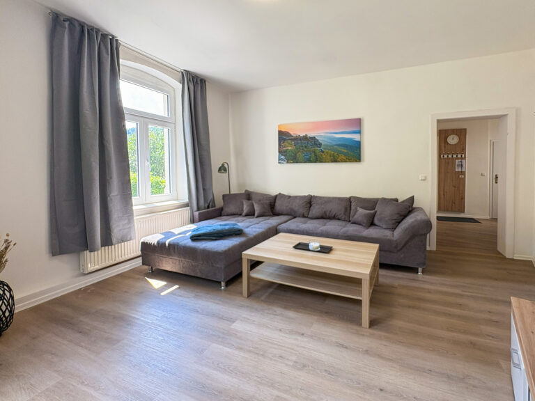 Prebischtor - Wohnzimmer mit Balkon