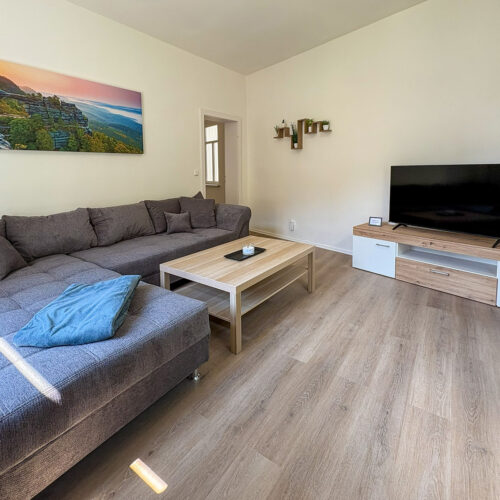 Prebischtor - Wohnzimmer mit Balkon