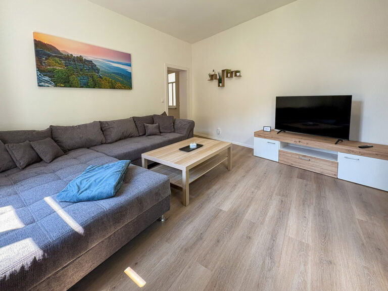Prebischtor - Wohnzimmer mit Balkon