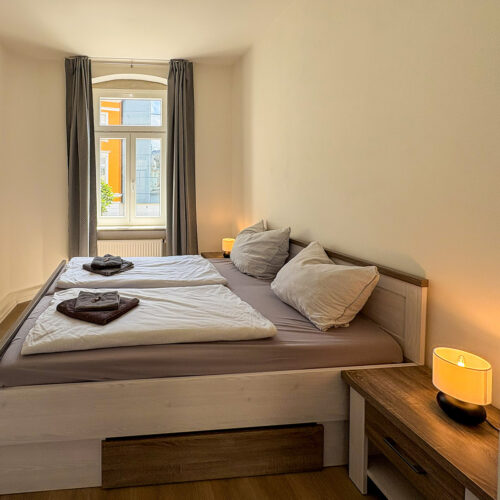 Prebischtor - Schlafzimmer mit Doppelbett