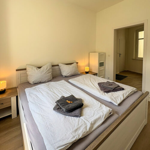 Prebischtor - Schlafzimmer mit Doppelbett