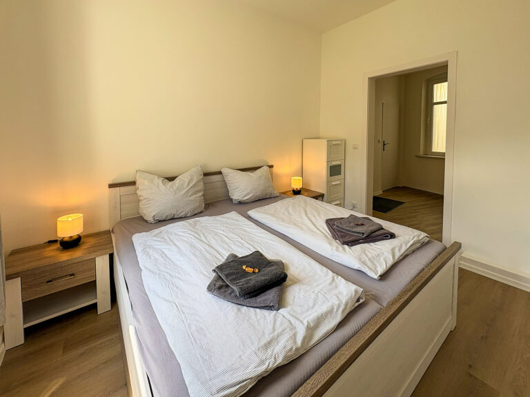 Prebischtor - Schlafzimmer mit Doppelbett
