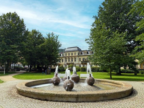 Kurpark in Bad Schandau Kurpark in Bad Schandau